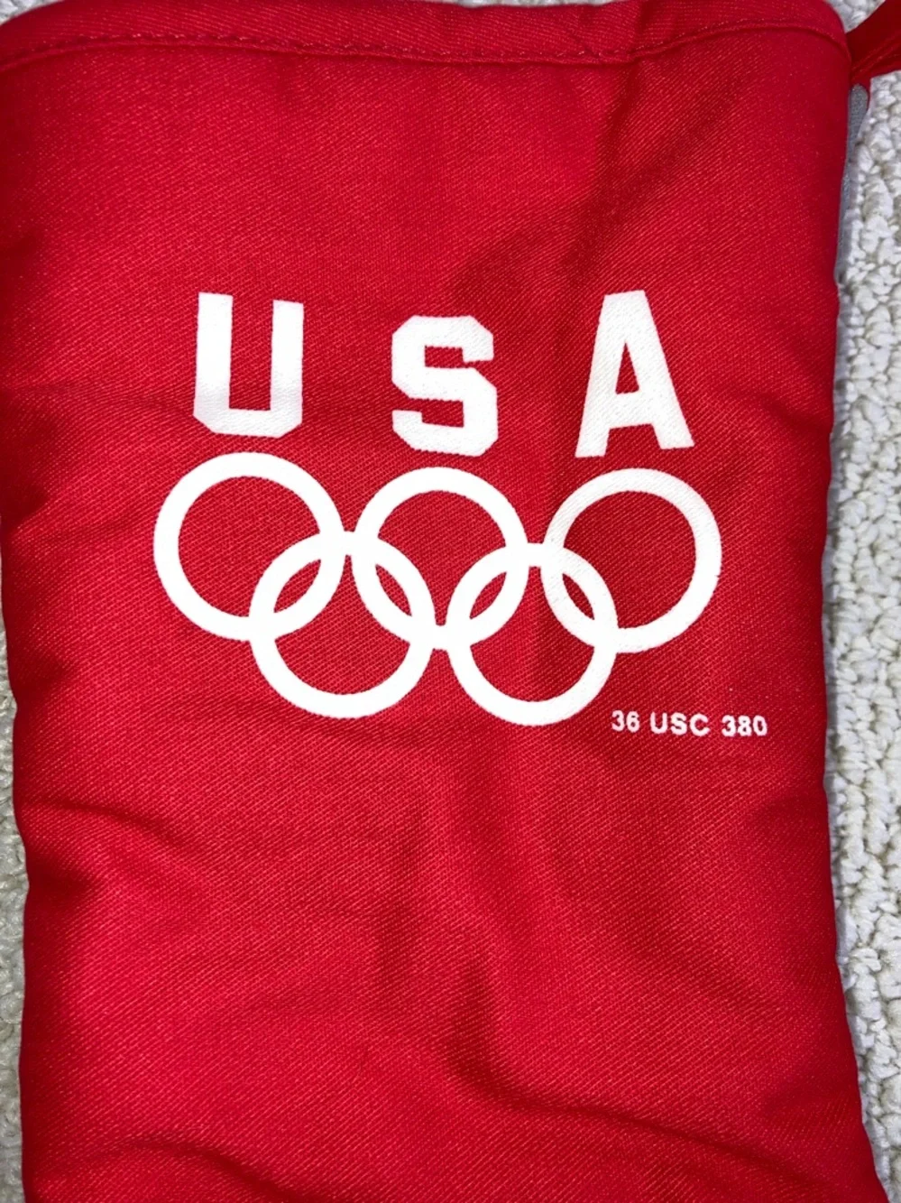 Vintage Olympics BBQ Oven Glove